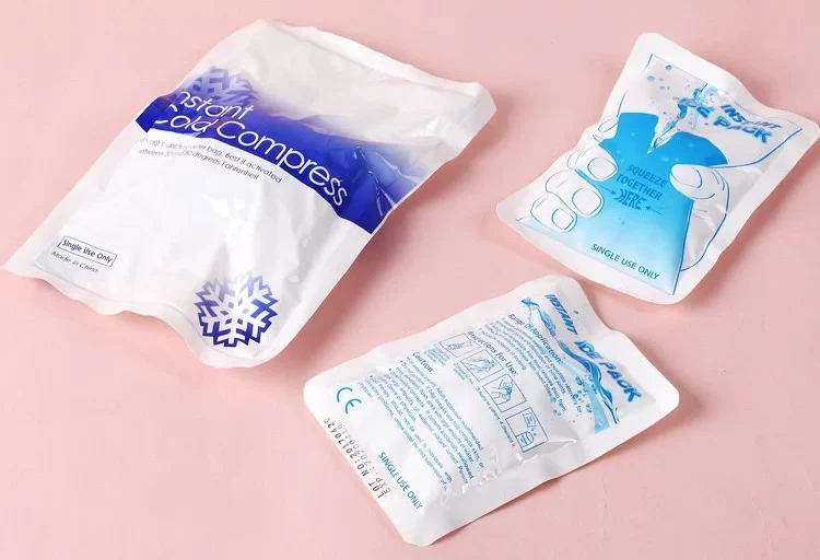 メデラスト®使い捨てインスタントアイスパックのサイズ